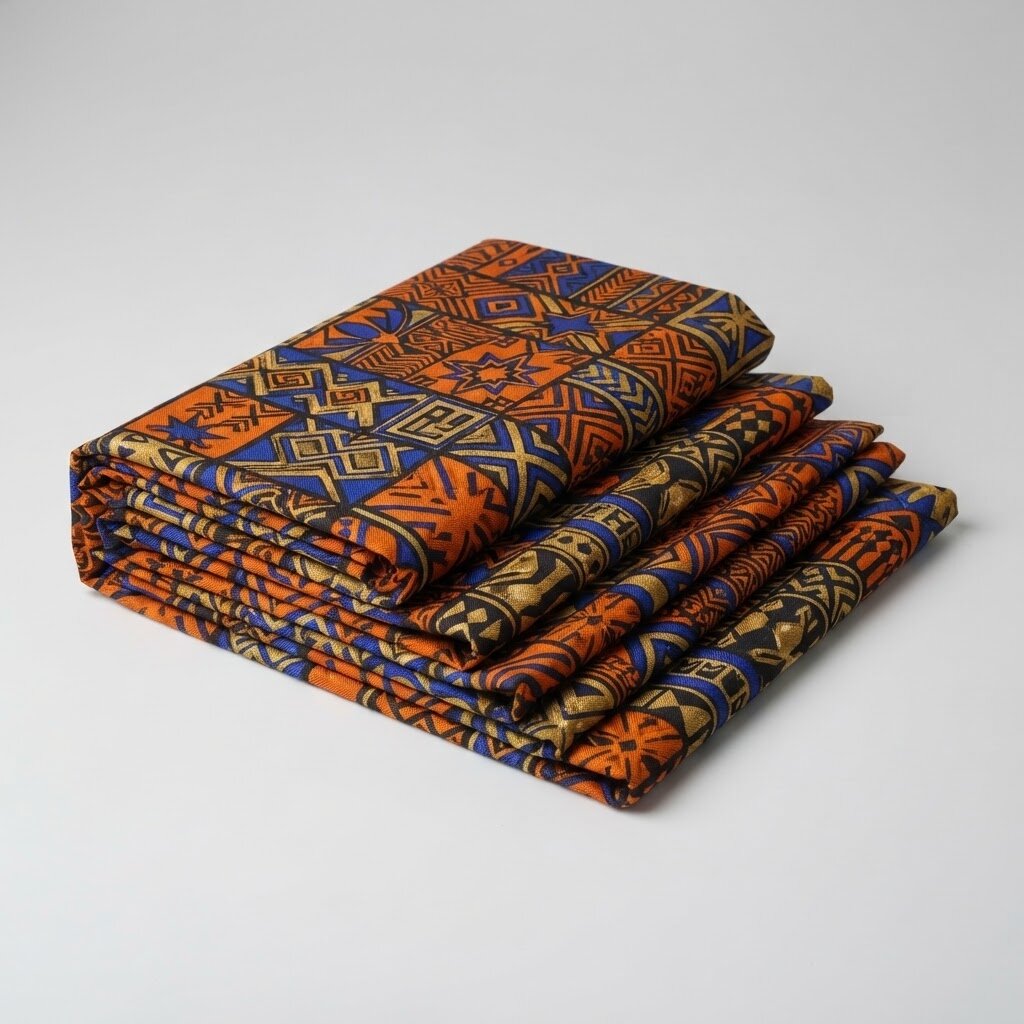 Premium Ankara Fabric — 6 Yards (Wax Print)